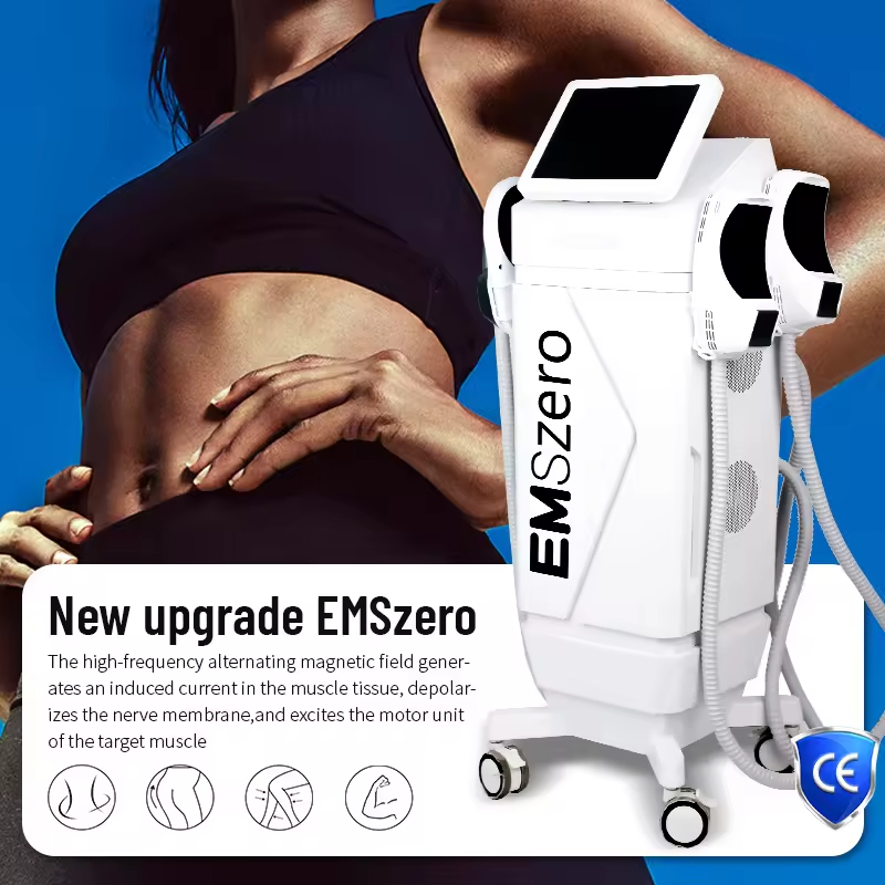 4 Handles Fat Freezing Cellulite Reduction Radio Frequency RF EMS Muscle Stimulator