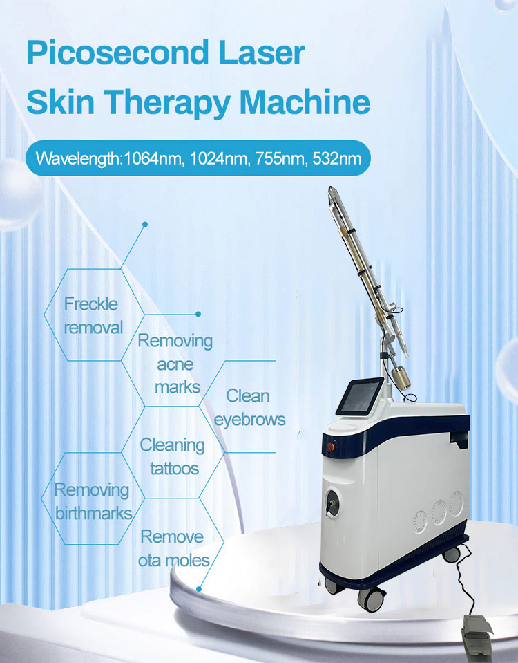 Q Switch ND YAG Laser for Commercial Use Application and Tattoo Removal Feature Laser Pigment Removal Machine