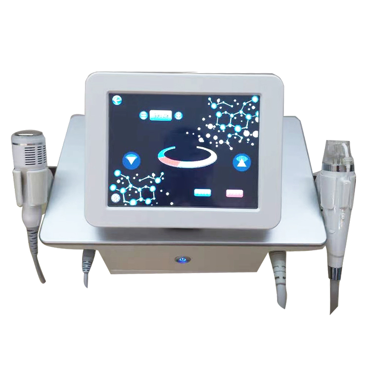 New Design 2 in 1 Microneedling RF for Facelifting and Skin Rejuvenation with Cold Hammer Radio Cold Microneedling