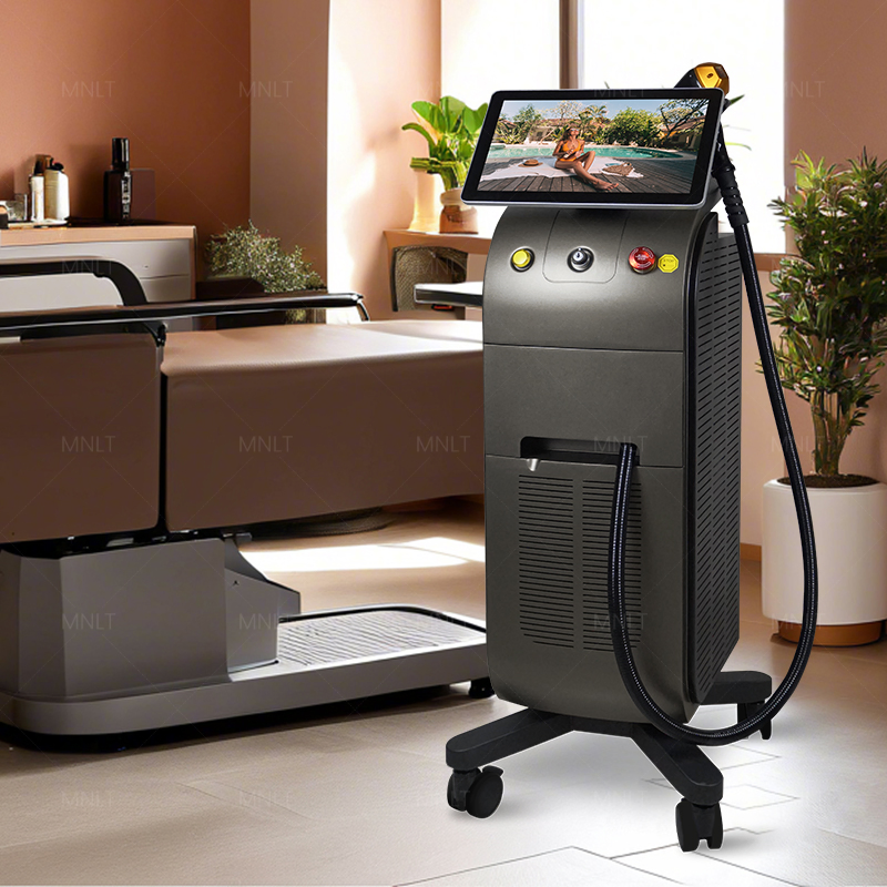 Diode Laser Hair Removal Android 12 System Ai Technology Painless