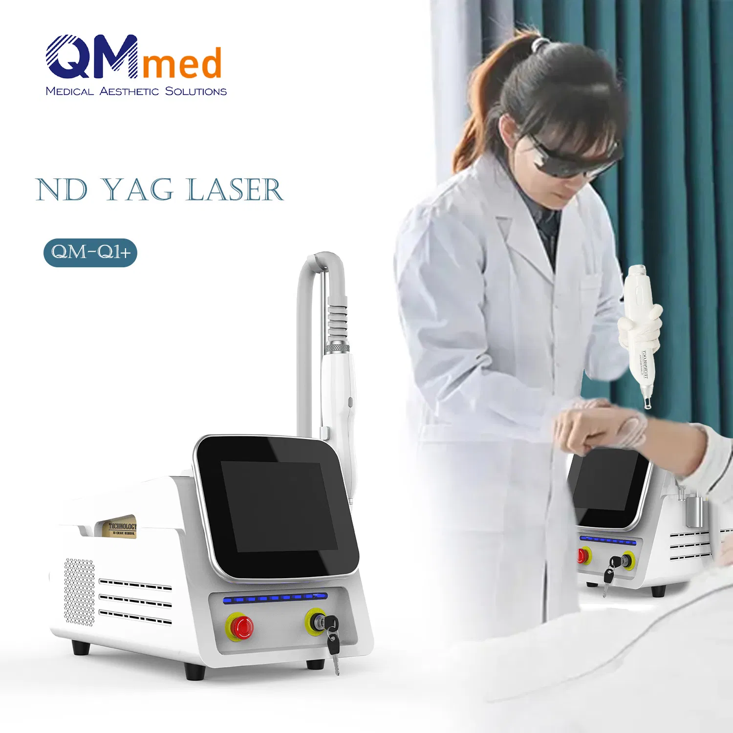 Professional Tattoo Cleaning Instrument Picolaser Lutron Tattoo Removal Laser Q Switched ND YAG Laser Picolaser OEM Picosecond Laser ND YAG Laser