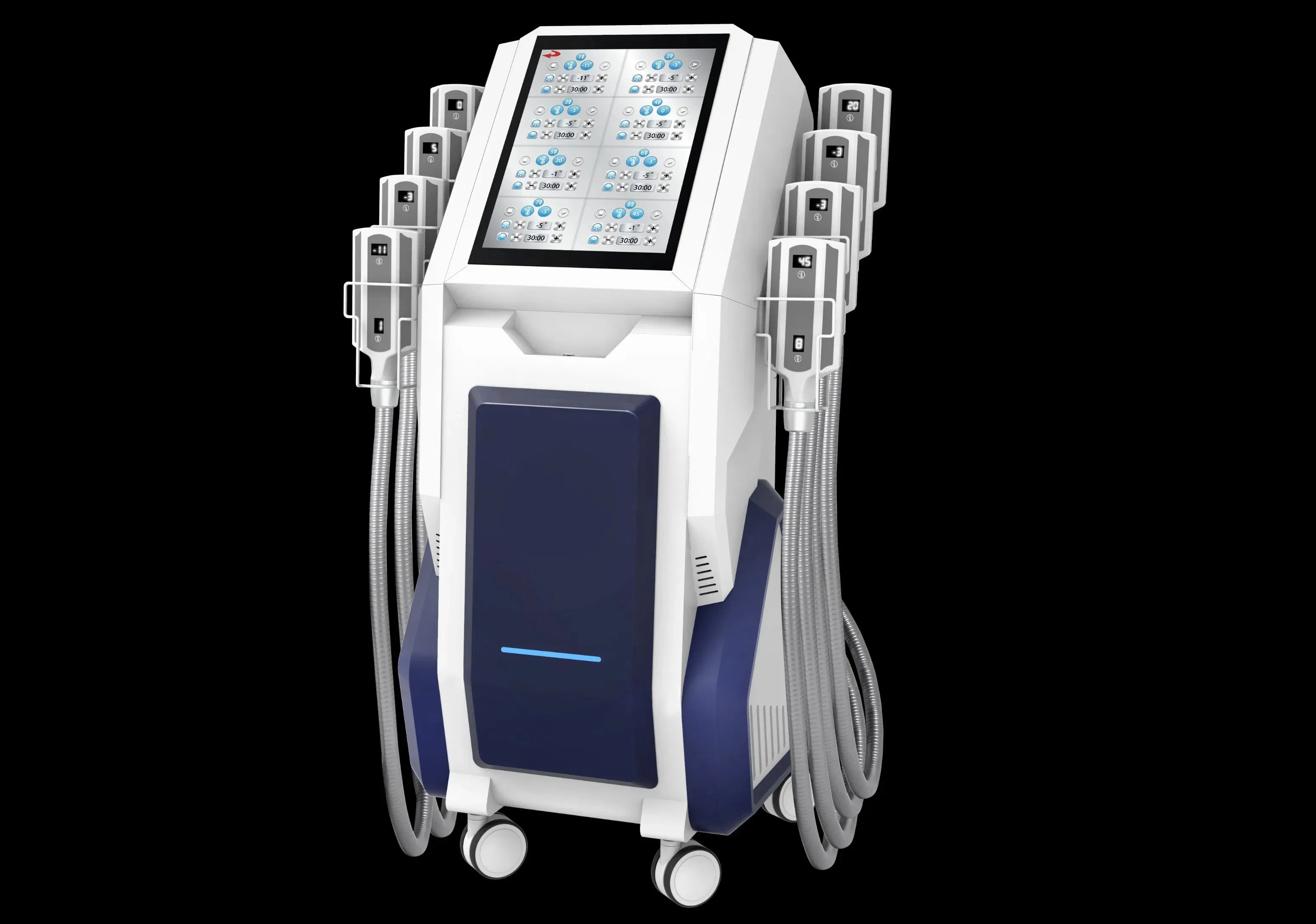 8 Handles Diamond Cellulite Removal Fat Reduction Cyrotherapy Cryo Lipolysis Maachine