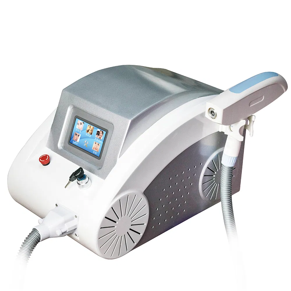 2018 Portable Long Pulse 1064nm 532nm 1320nm Pigments Tattoo Removal Machine Q Switched ND YAG Laser