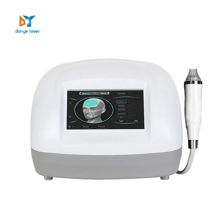 Gold RF Fractional Microneedle Wrinkle Removal Body Radio Frequency Machine