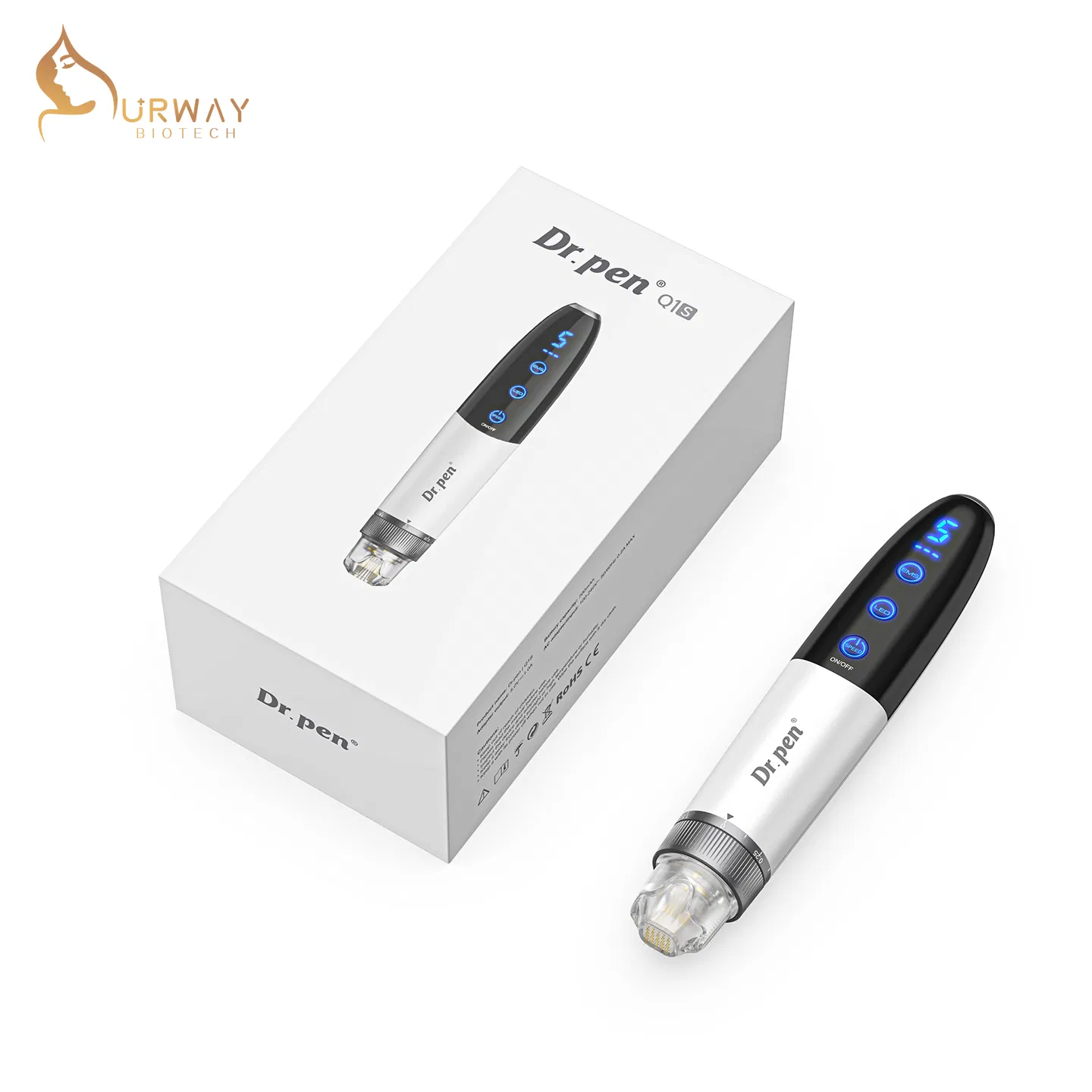 Micro Needle Pen Q1s Microneedling Facial Removes Acne Scars