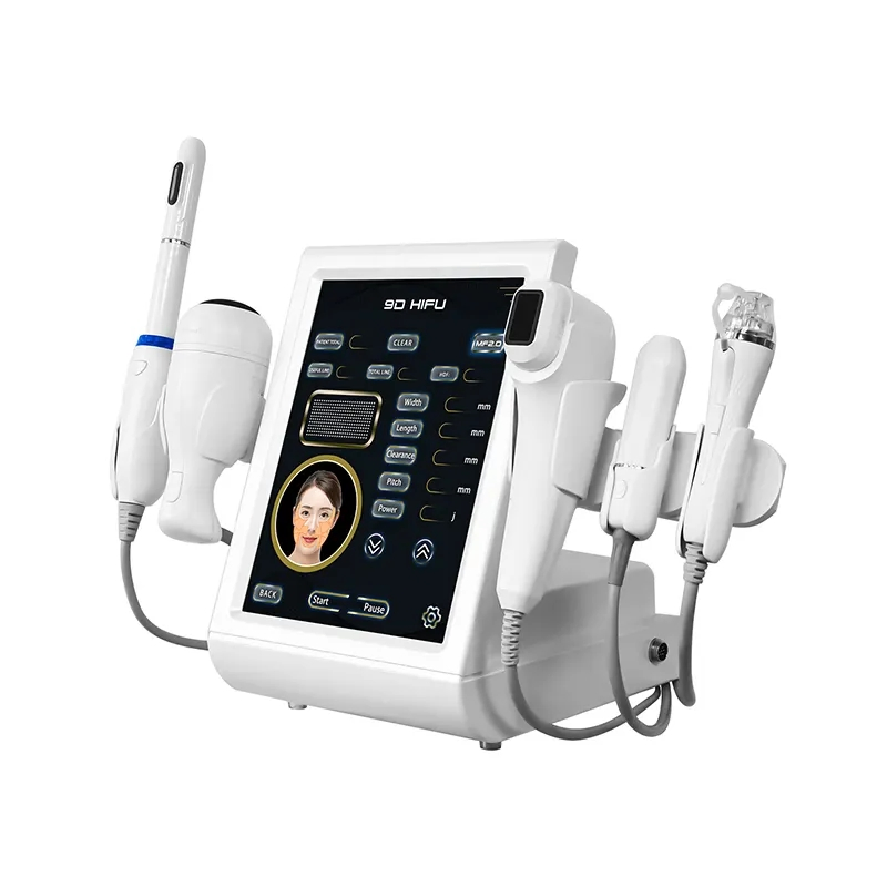 5 in 1 Hifu Corporal Liposonix 7D Hifu 9d High Intensity Focused Ultrasound Ultra Vmax Vaginal Tightening Hifu Machine Face Lifting