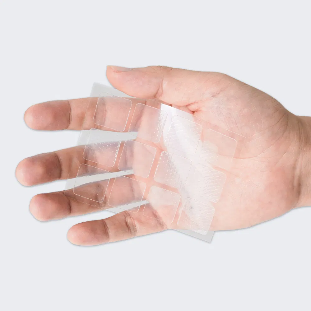 Clear Gel Silicone Scar Tape, Silicon Medical Grade Strips Scar Repair Sheet Transparent, Acne Scars Solution