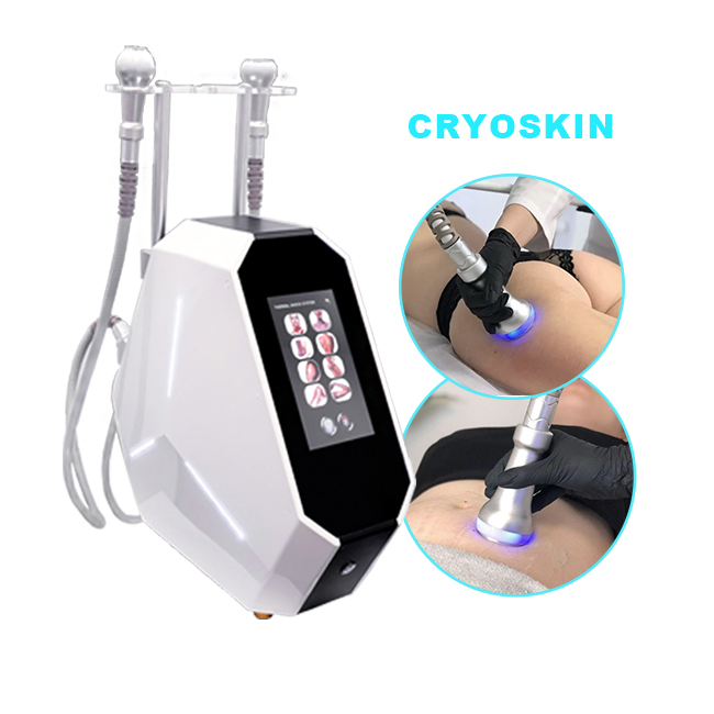 Professional Shockwave Therapy Instrument Cryoskin Tightening Slimming Fat Cellulite Removal Machine