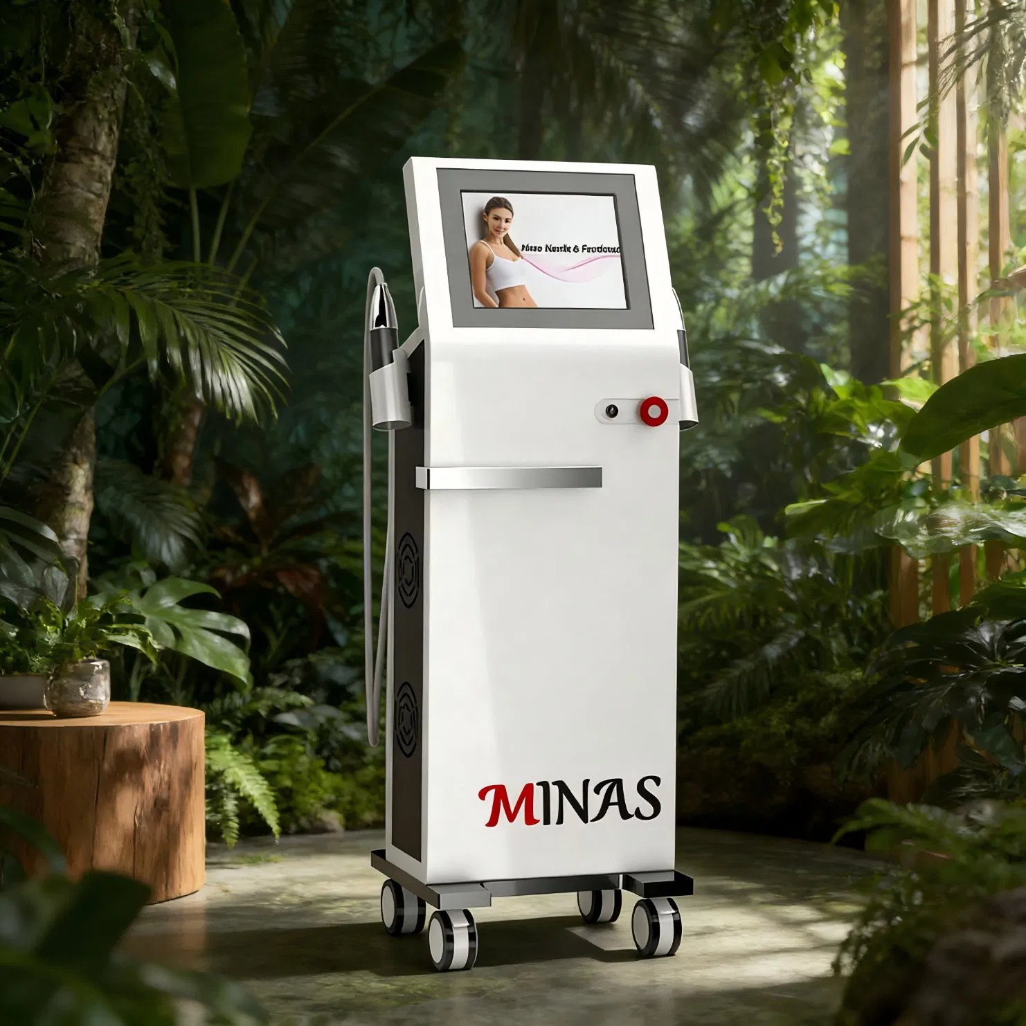 Minas Professional Microneedling Machine RF Winkonlaser Fractional Radio Frequency Equipment