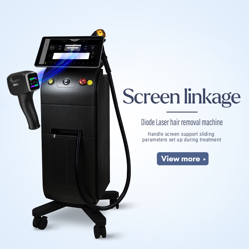 Diode Laser Hair Removal Android 12 System Ai Technology Painless