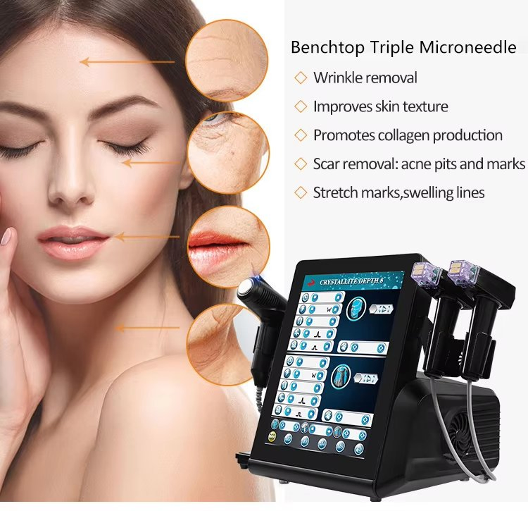 Ofan 2025 Hot Sale M8 Microneedle Radio Frequency Microneedling RF Stretch Mark Removal Acne Scar Removal Lifting Body Shaping