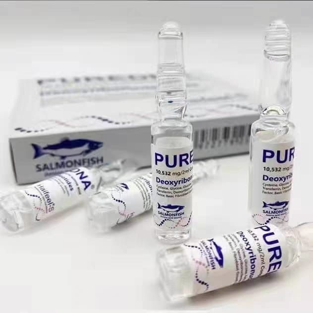 Puredna 2ml Salmon DNA (Loose Vial) Good for Acne Scar Whitening Wrinkles Removal Aqua Shine