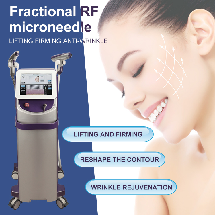 Fractional Microneedling RF Fractional Radio Frequency Beauty Equipment Matrix for Salon Facelift Skin Tightening