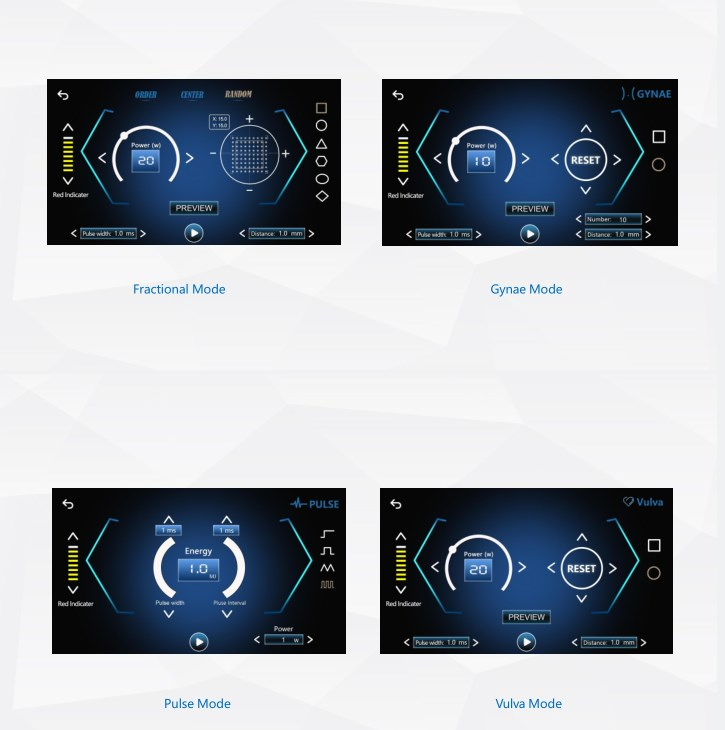 Fractional CO2 Laser Vaginal Tightening Machine Skin Whitening CO2 Laser Stretch Marks Removal Machine