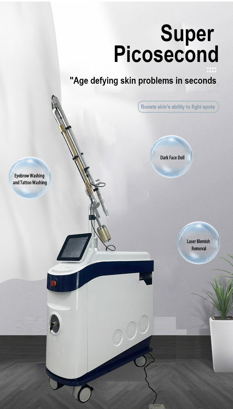 Q Switch ND YAG Laser for Commercial Use Application and Tattoo Removal Feature Laser Pigment Removal Machine