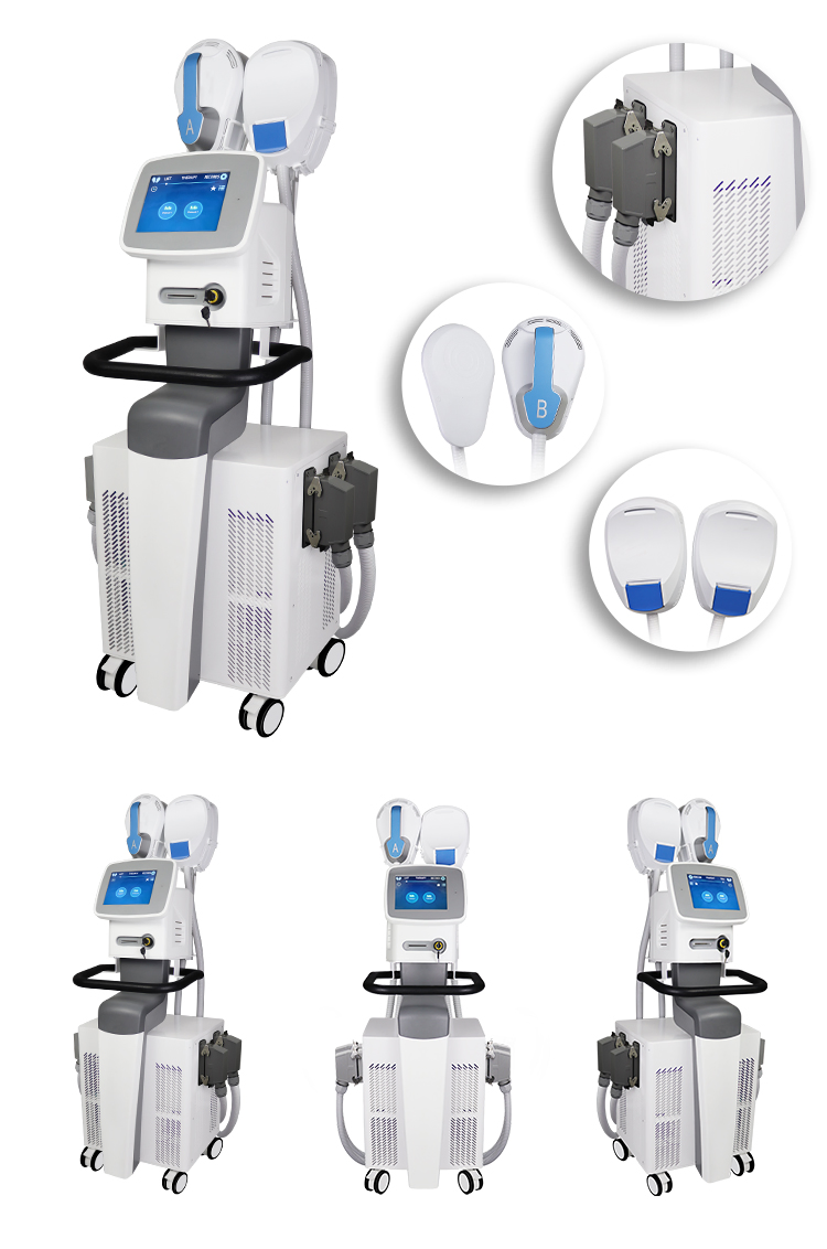 4 RF Handles EMS Body Shaping Sculpting Training Fitness slimming Machine Beauty EMS Muscle Building Stimulator