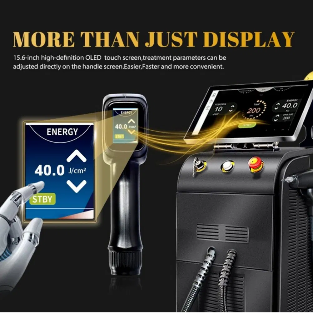 Expert OEM Laser Tool: Tattoo Removal &amp; Hair Loss with Ice Diode Technology, 2-in-1