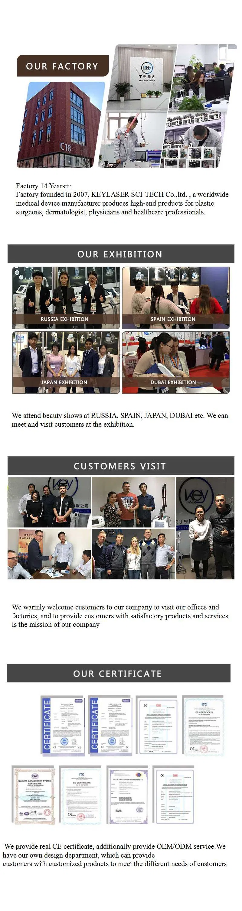 Vaginal Tightening Scar Removal CO2 Fractional Laser Machine Technical Details