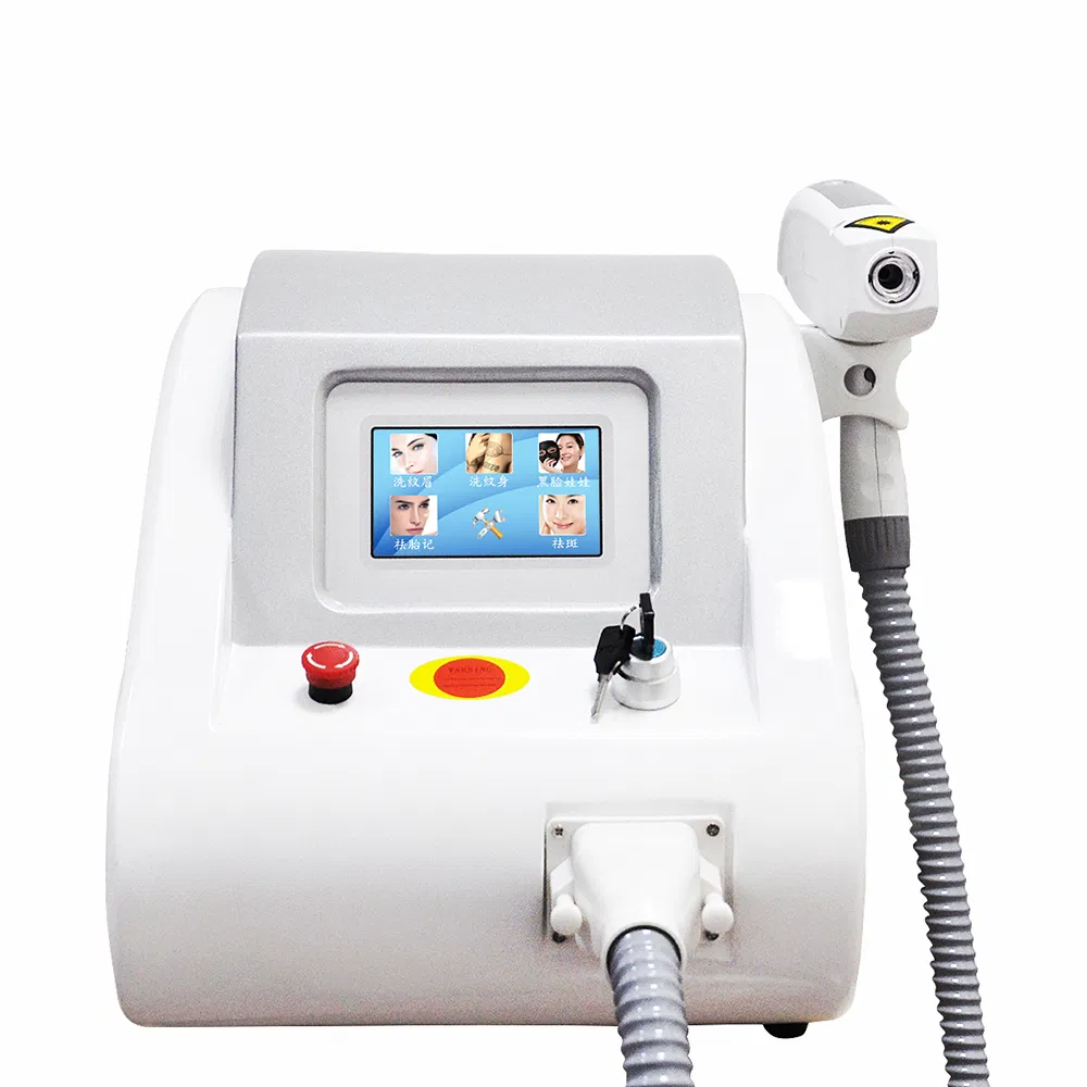 2018 Portable Long Pulse 1064nm 532nm 1320nm Pigments Tattoo Removal Machine Q Switched ND YAG Laser