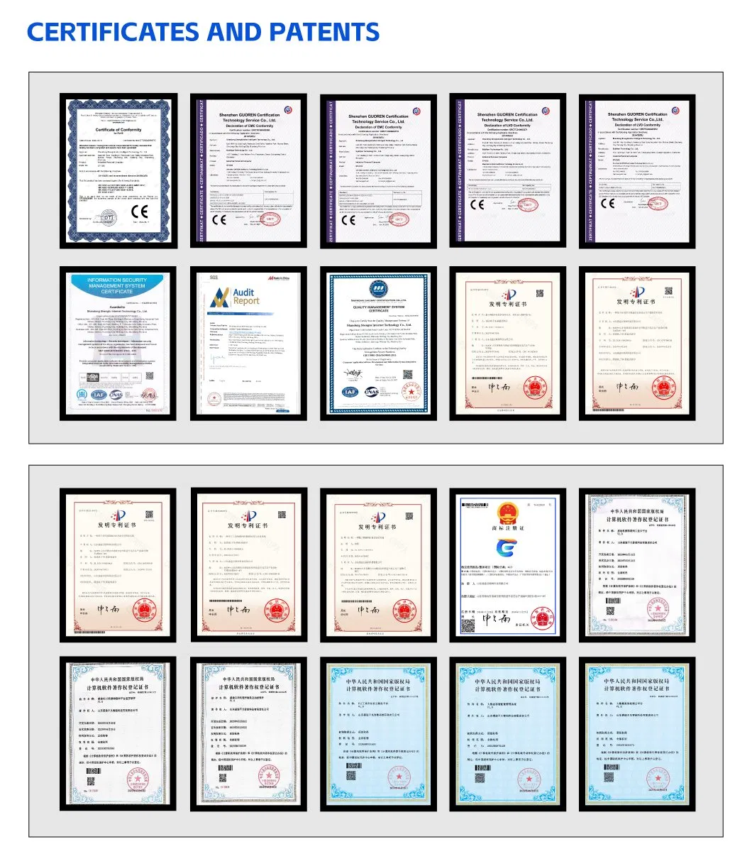 Certifications