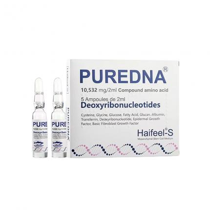 Puredna 2ml Salmon DNA (Loose Vial) Good for Acne Scar Whitening Wrinkles Removal Aqua Shine