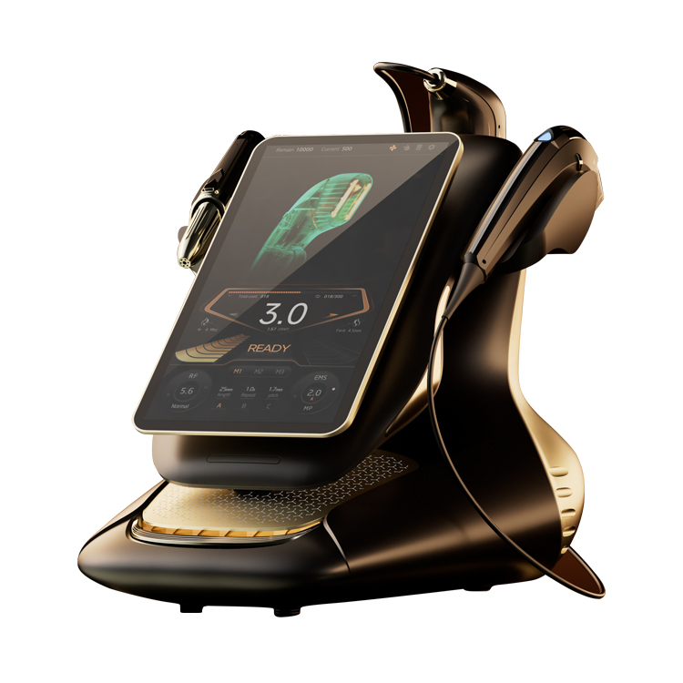 3 Handles 360 Max 25D Hifu Weight Loss Machine Face Lift Wrinkle Removal Body Slim 3 in 1 EMS RF Hifu