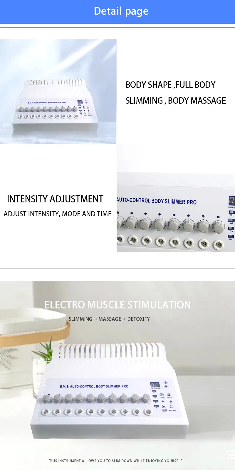 EMS Muscle Stimulator 4