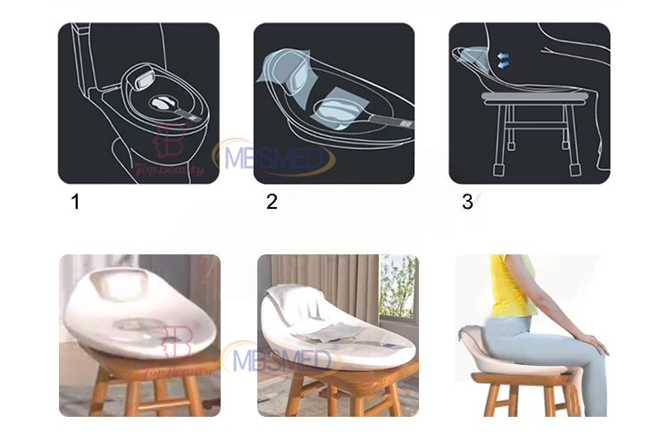 Female Urinary Incontinence Rejuvenecimiento Vaginal Electric Muscle Stimulator for Pelvic Floor EMS Seat