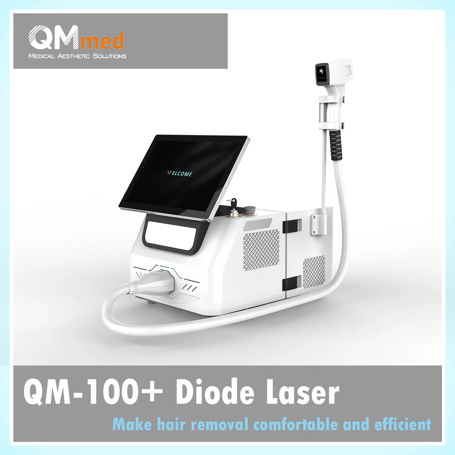Commercial Diode Laser Hair Removal Equipment 24-Hour Continuous Operation Pain-Free Technology for Clinic