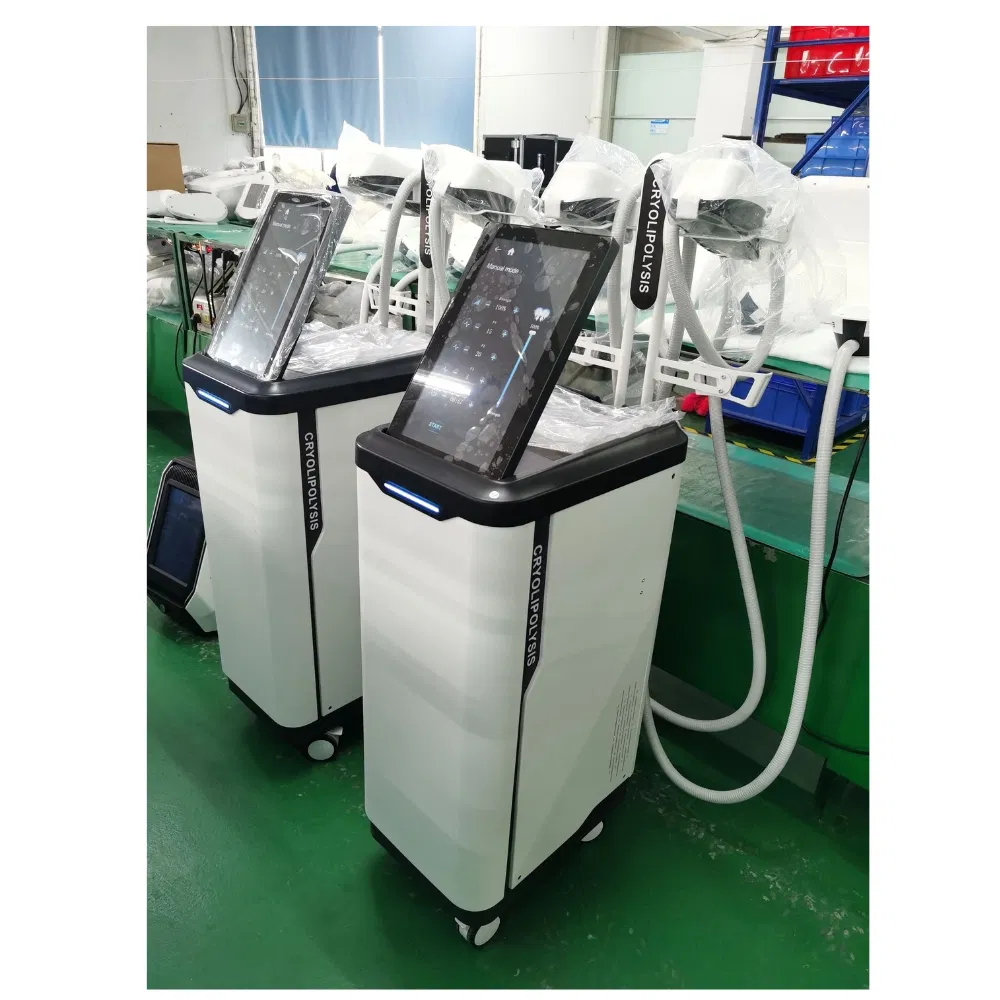 Cryolipolysis 360 Beauty Machine - 2-in-1 Flat Cryolipolysis Cryo Fat Freezing for Body Slimming Equipment