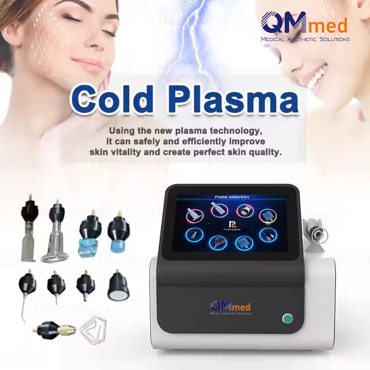 Cold Plasma Device Scar Skin Resurfacing Fractional Plasma / Acne Removal Ozone Hair Regrowth Plasma Device for Salon Use