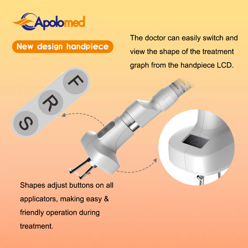 HS-230 Apolo Erbium Glass Fractional Laser 1550nm Fiber Laser for Dark Rough Skin Treatment