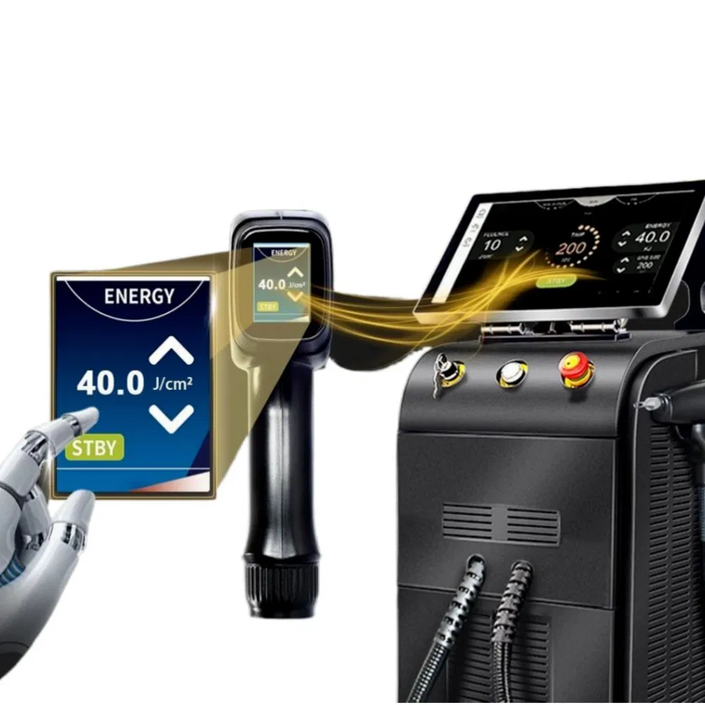 Expert OEM Laser Tool: Tattoo Removal &amp; Hair Loss with Ice Diode Technology, 2-in-1