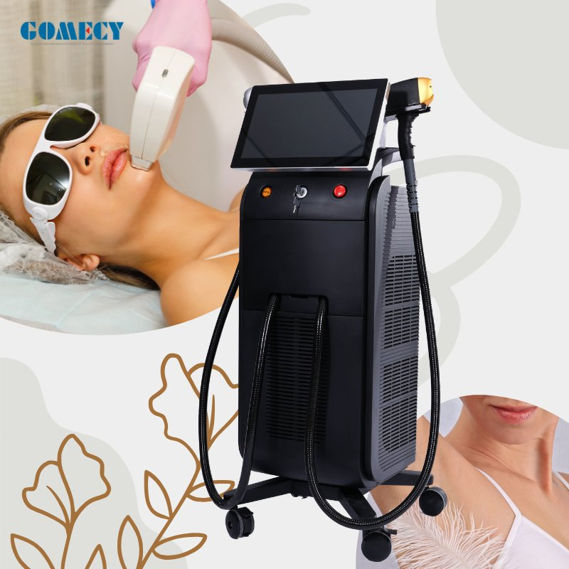 Luxury Diode Laser Hair Removal Device with Sapphire Cooling Technology