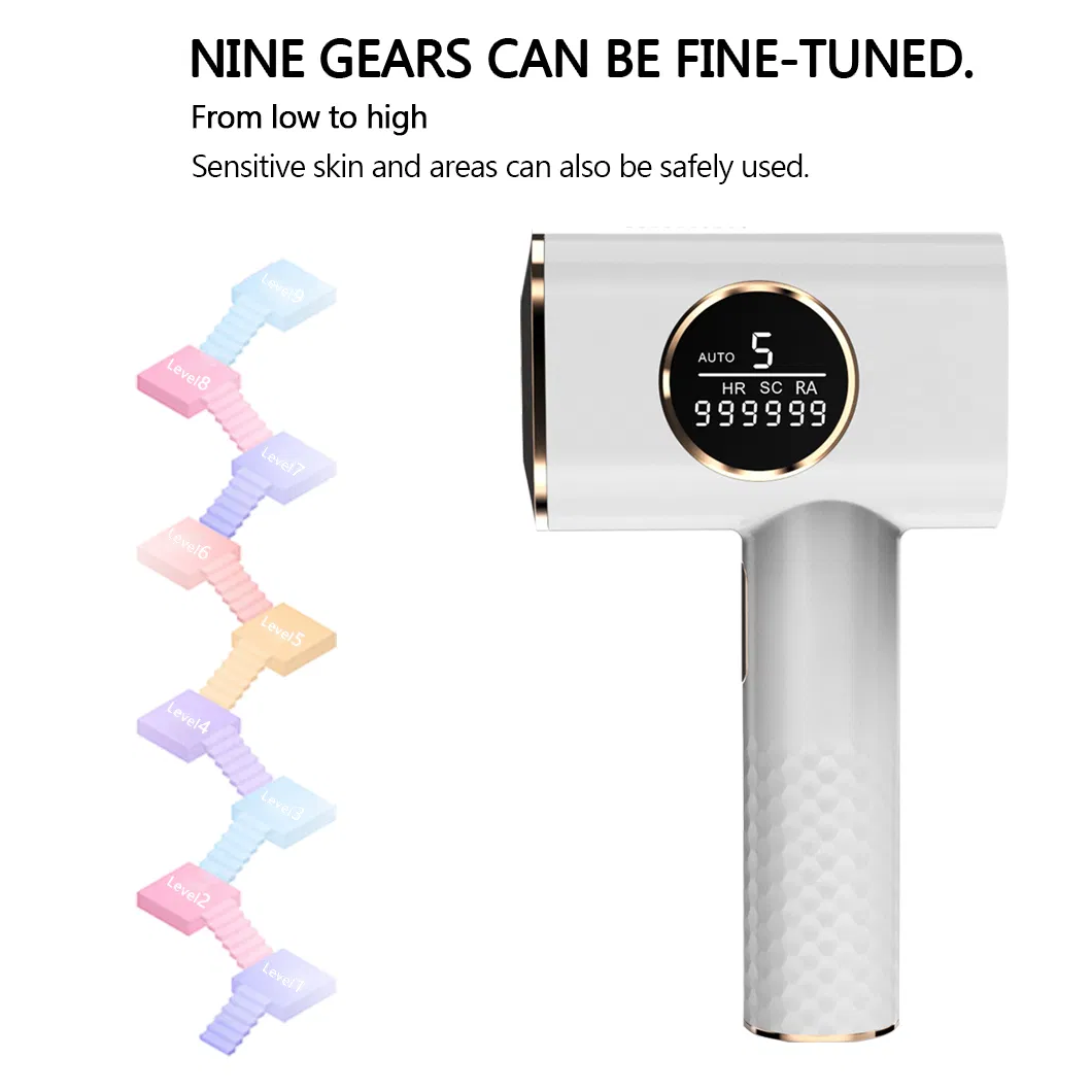 Permanently Home Use IPL Ice Cooling Painless Laser Hair Removal Device