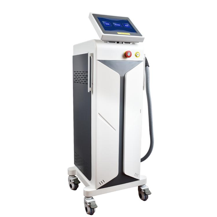 2021 New Technology 1200W/1600W Hair Removal Machine 755+808+1064 Diode Laser
