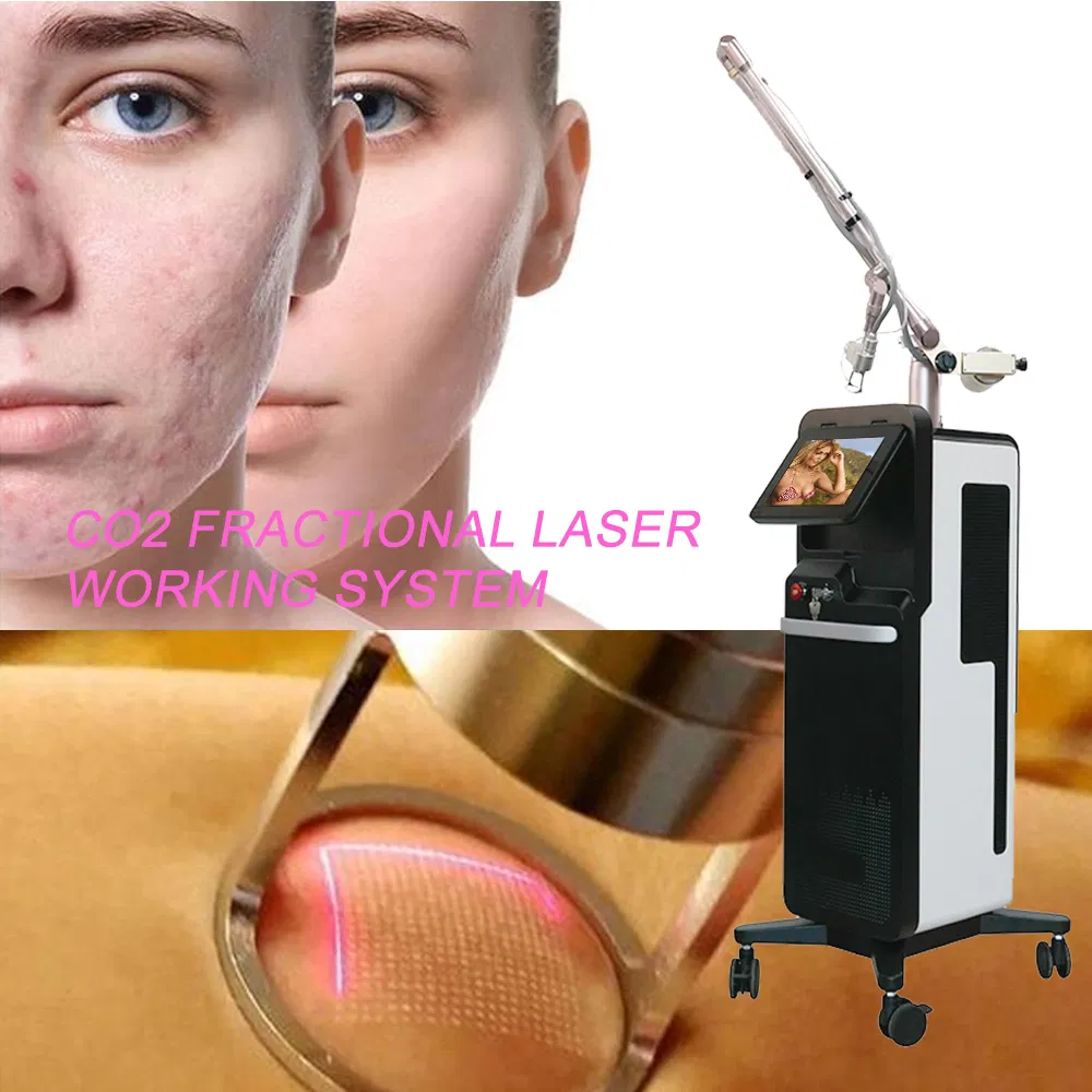 CO2 Laser CO2 Fractional Laser Machine for Scar Freckle Removal CO2 Laser Cutting Machine Home Use Beauty Equipment