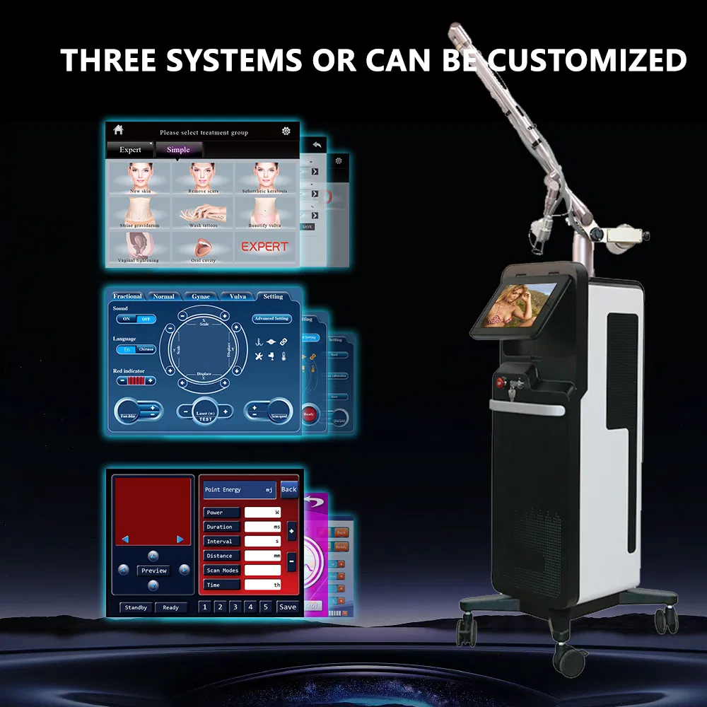 Top Quality Vaginal Tightening Fractional CO2 Laser Cutter Marking Acne Treatment Fractional Laser Machine with CE