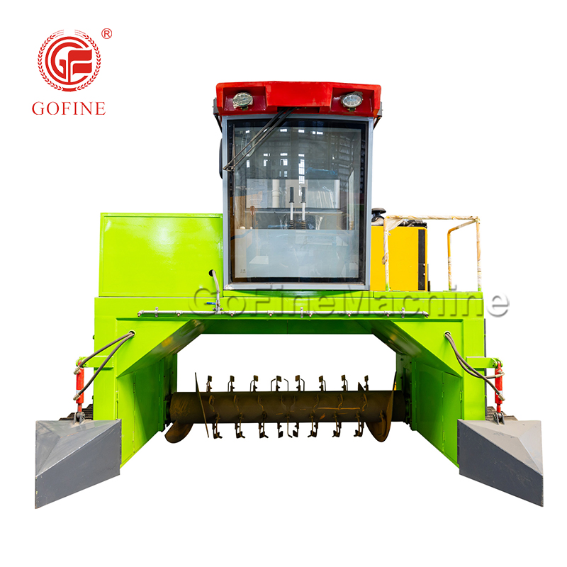 Windrow Crawler Organic Waste Compost Making Machinery for Composting Fertilizer