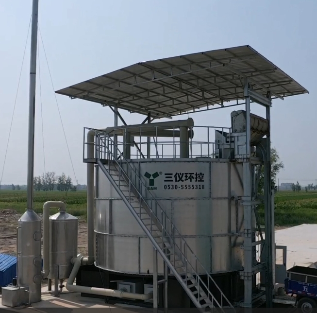 Zero-Emission Organic Waste Processor with Innovative Composting Features