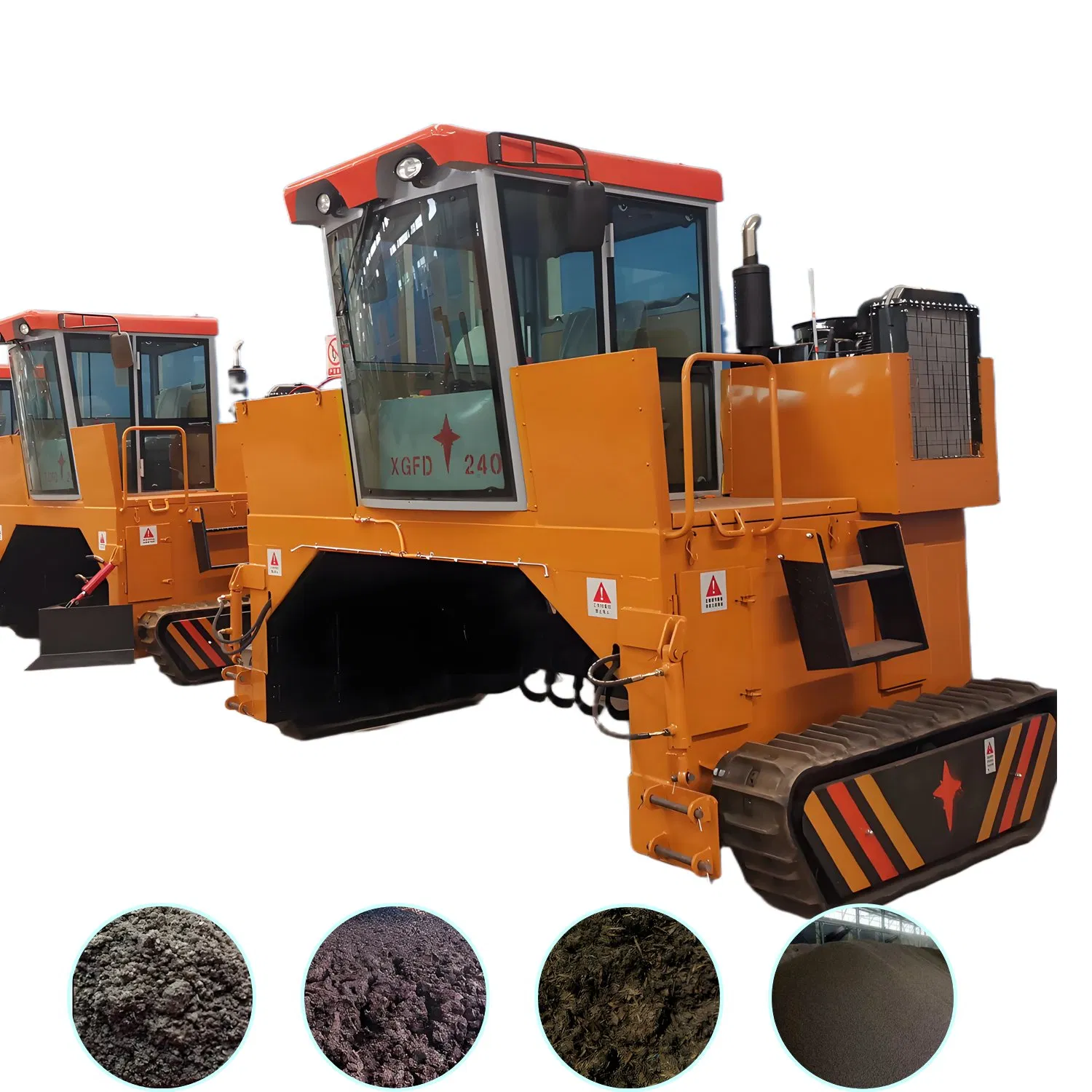 Pig Cow Chicken Manure Compost Turner Machine China Manufacturer, Livestock Machinery Organic Composting Turner