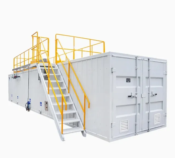 Sewage treatment equipment configuration