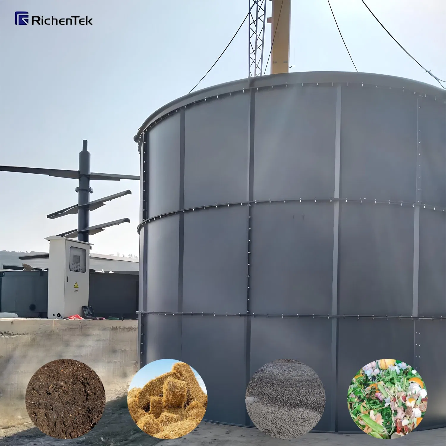 Food Waste Processing System - Automatic Composting with 10-15% Lower Energy Consumption