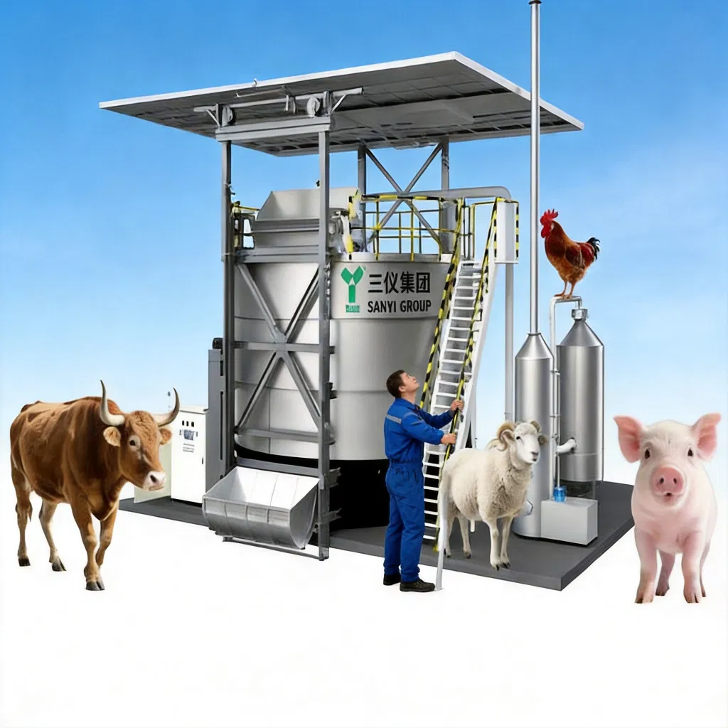 High-Performance Compost Machine System for Poultry Organic Fertilizer Solutions