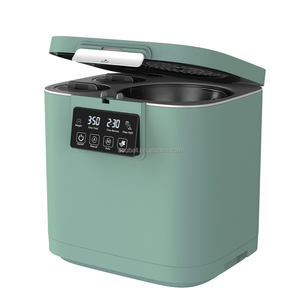 Custom Electric Household Food Waste Compost Machine with Cutting and Grinding Functions Stainless Steel