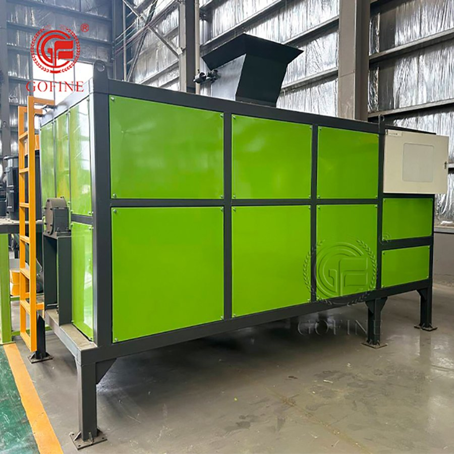 Biofertilizer Compost Organic Fertilizer Processing Aerobic Fermentation Equipment