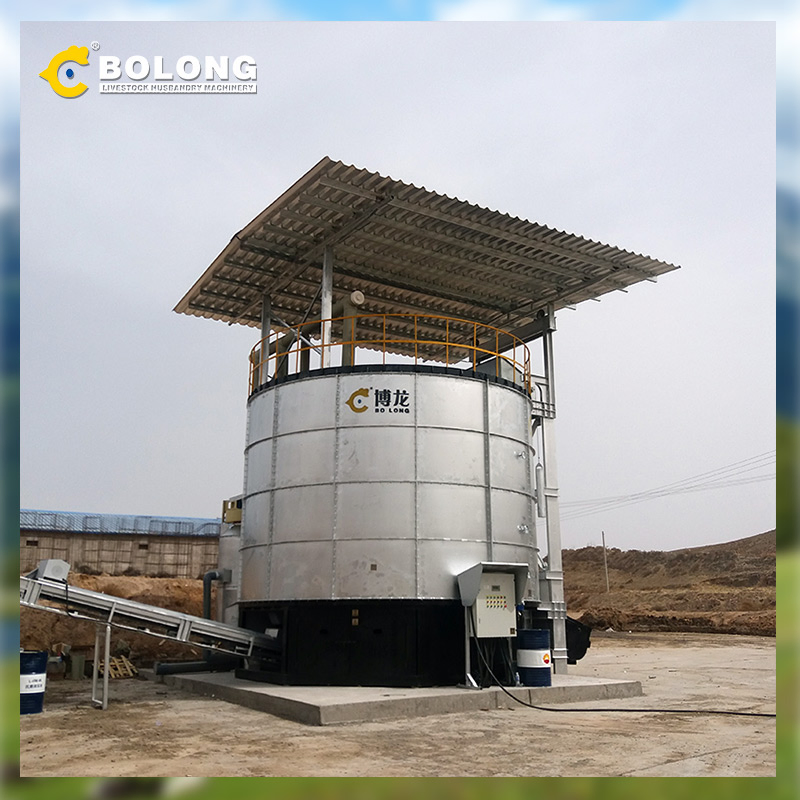 Manure Fermentation Tank in Vessel Composting Compost Making Machines