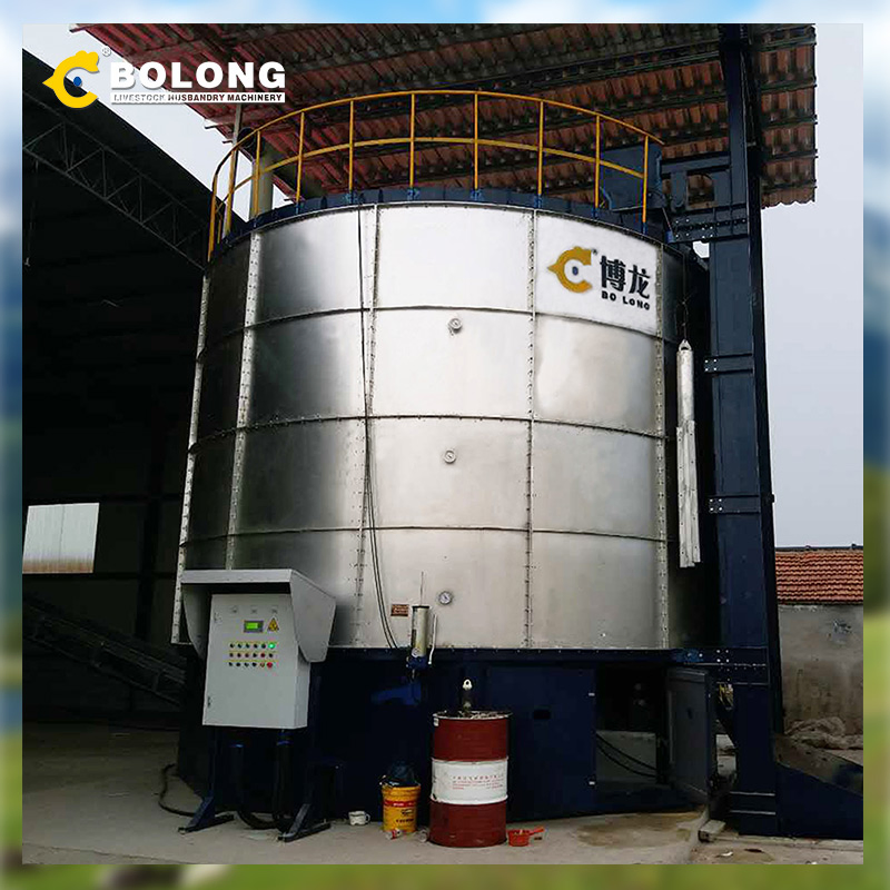 Manure Fermentation Tank in Vessel Composting Compost Making Machines