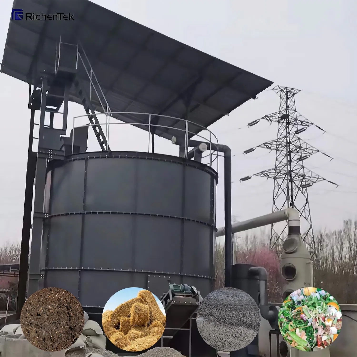 in-Vessel Tunnel Composting System - Large Scale Processing for Australian Municipal Waste
