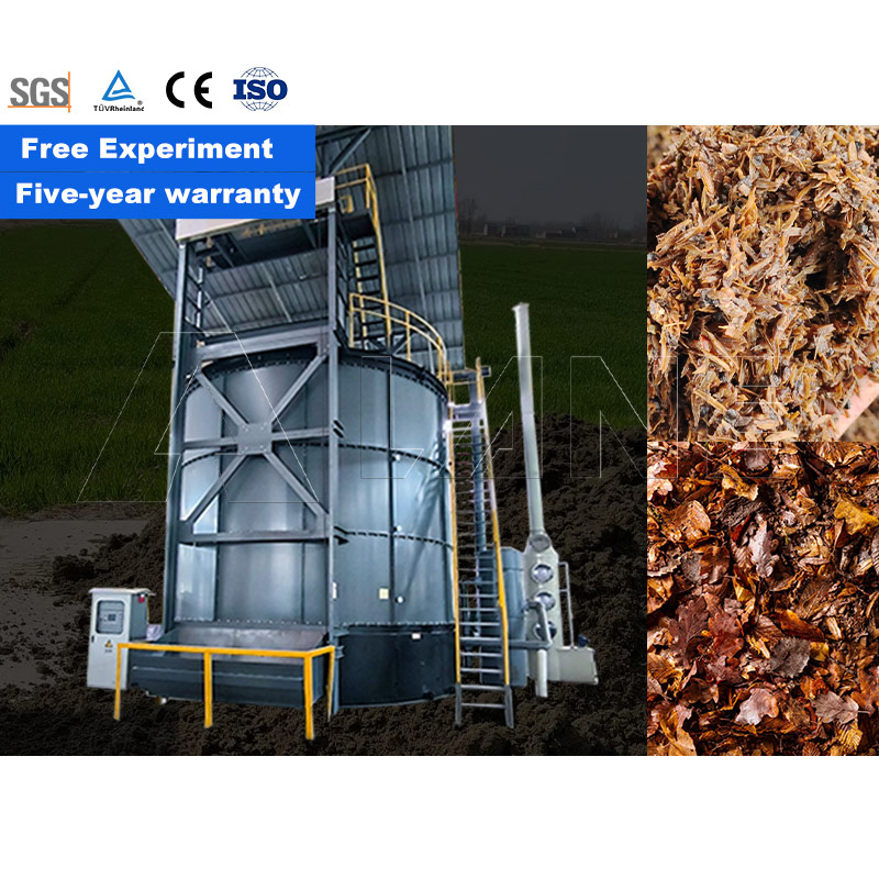 Lane Fermentation Equipment Manure Composting Machine Pig Manure Fermentation and Treating Machine